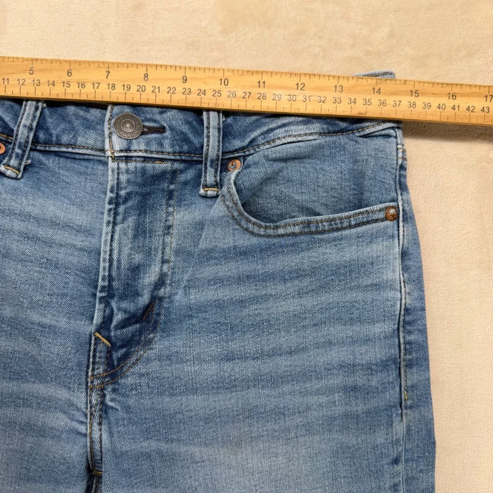 American Eagle‎ Original Straight Jeans Mens 30x34 Blue Excellent Stretch Denim